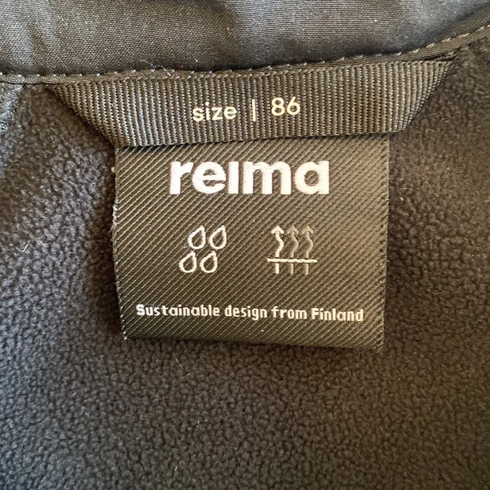 NWOT Reima Kids Vantti Softshell Jacket Size 18-24 Mo